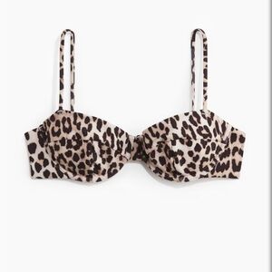 Leopard Print swim Bra